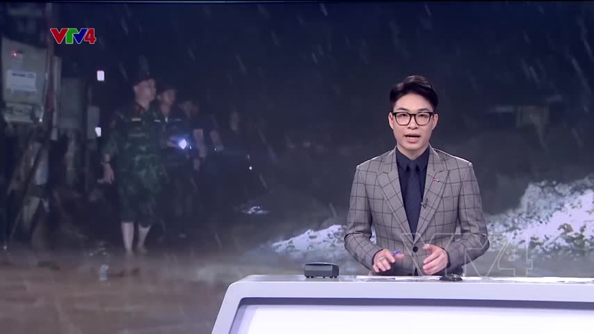 Đêm ở vùng lũ quét 