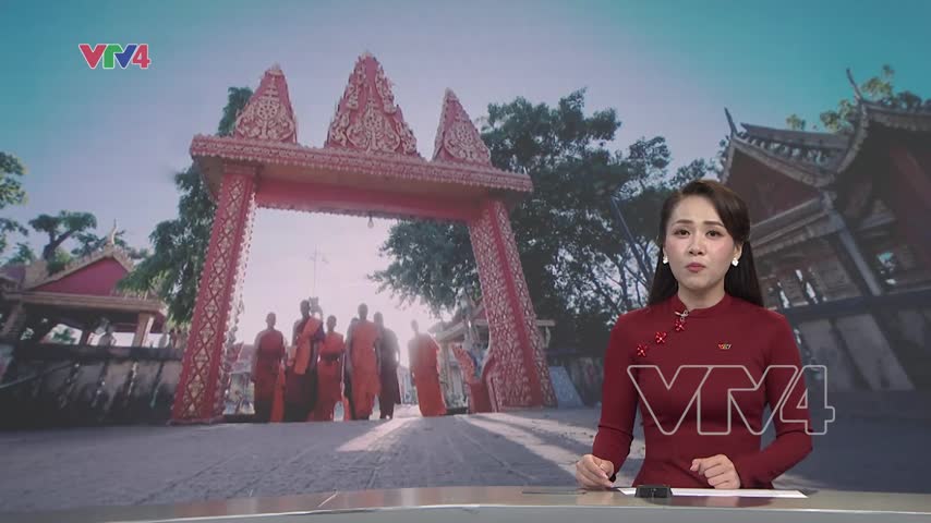 Dưới mái chùa Khmer