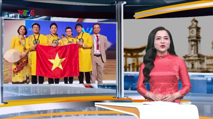 Việt Nam giành 4 huy chương vàng Olympic hóa học quốc tế