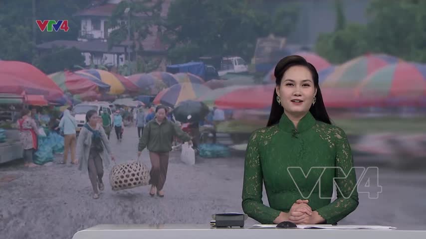 Chợ biên giới đoàn kết Việt - Lào