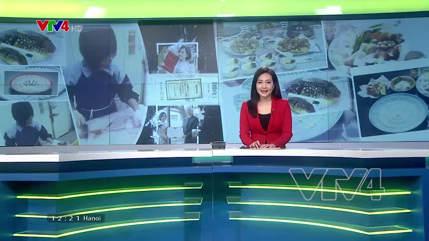 Cô gái Việt đầu tiên đạt chứng chỉ chế biến cá nóc Nhật Bản​​