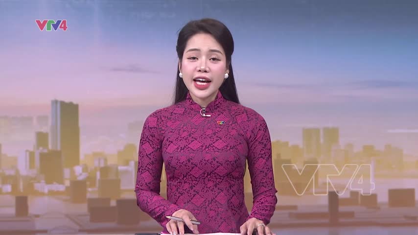 Tổng bí thư thăm, động viên cán bộ, nhân viên trực tết VTV và VOV