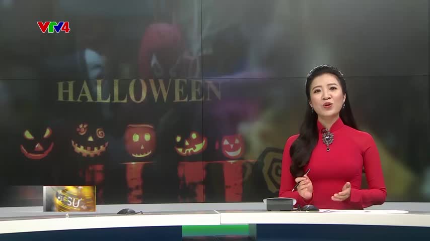 Người nước ngoài chuẩn bị Halloween tại Việt Nam