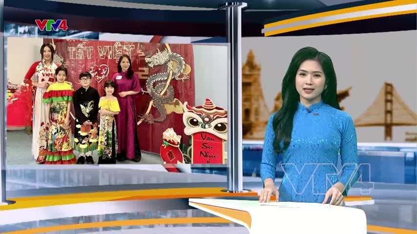 Học sinh Vương quốc Anh thích thú với Tết Việt