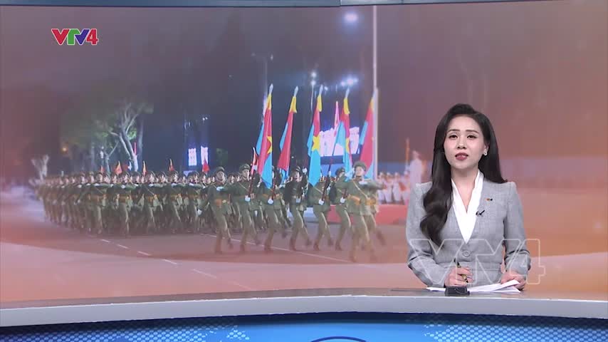 Hào hứng trong từng nhịp bước diễu binh, diễu hành