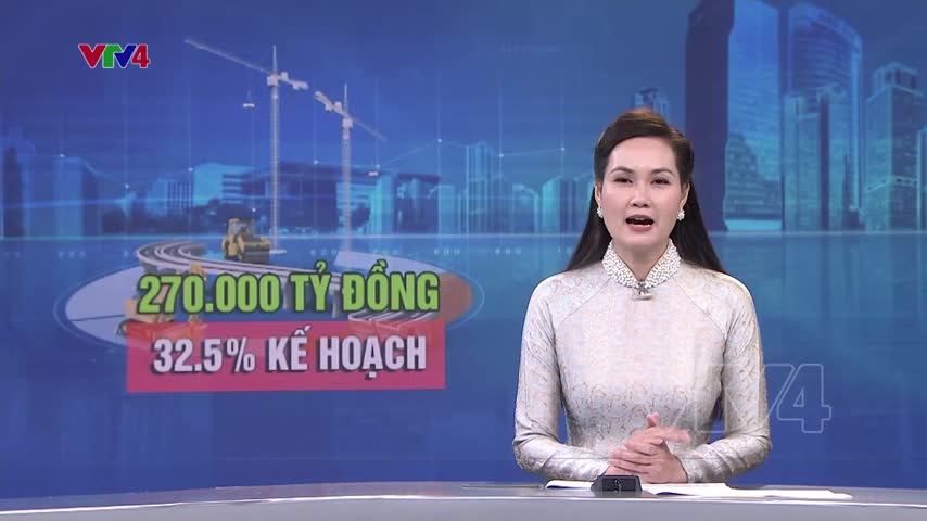 Giải ngân đầu tư công cao hơn cùng kỳ 80 nghìn tỷ đồng