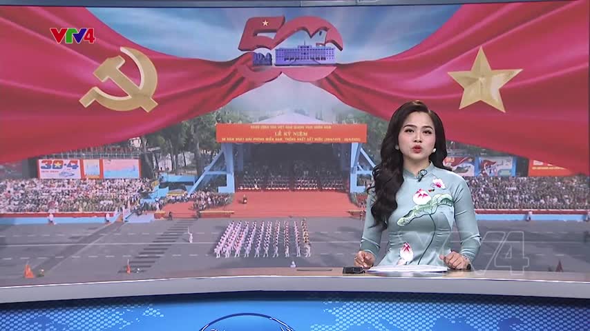 Kiều bào theo dõi trực tiếp Đại lễ diễu binh, diễu hành Kỷ niệm 50 năm chiến thắng 30/4