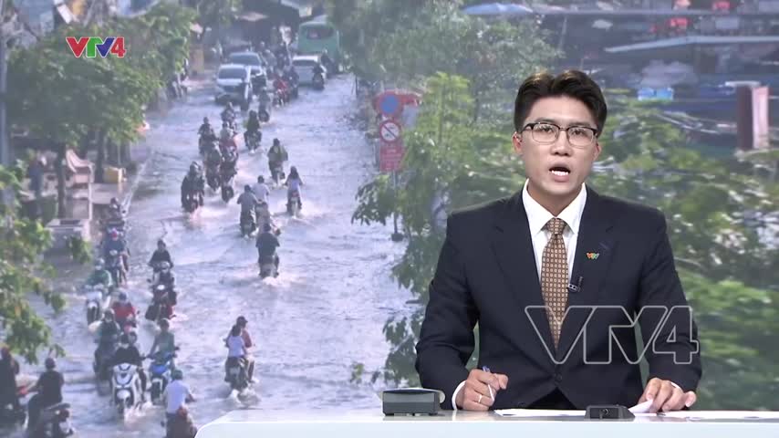 Triều cường tại Cần Thơ vượt báo động 3
