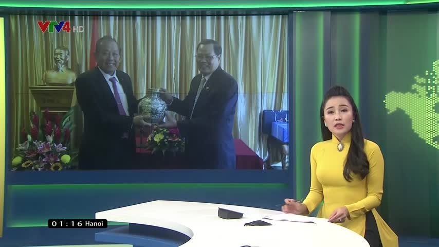 Phó Thủ tướng Trương Hoà Bình gặp gỡ cộng đồng người Việt tại Singapore