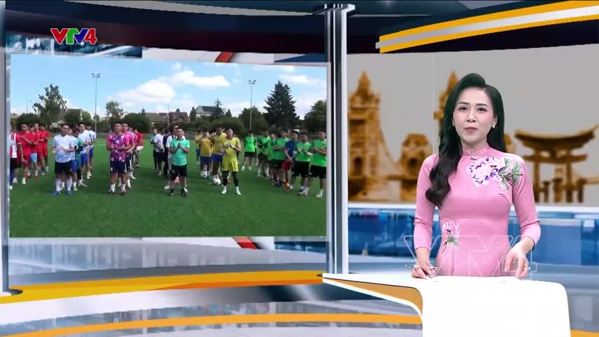 Sôi nổi vòng loại Giải bóng đá cộng đồng người Việt Nam tại Séc
