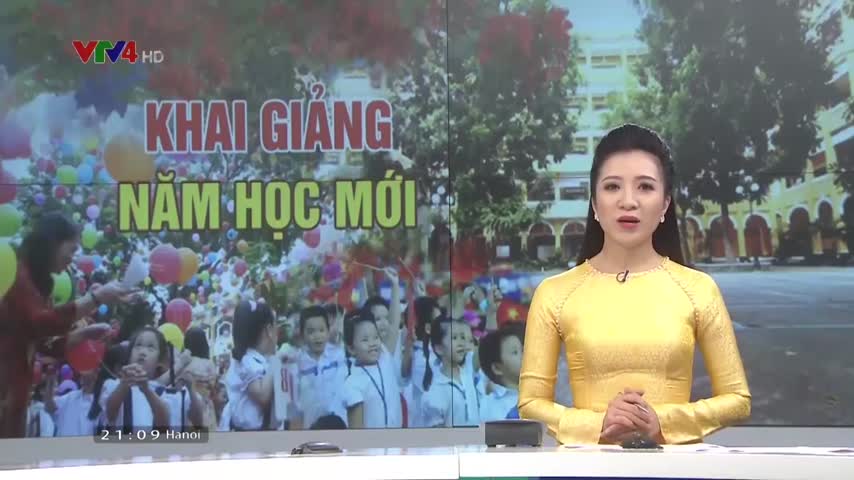 Trẻ khiếm thị chào đón năm học mới