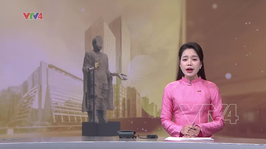 Công viên New York trưng bày tượng Phật của nghệ sĩ gốc Việt