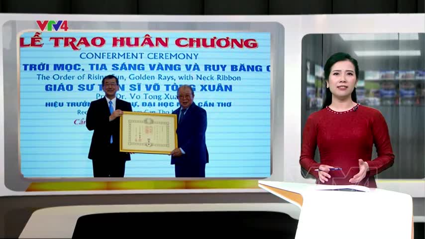Chính phủ Nhật Bản vinh danh anh hùng lao động, Giáo sư Võ Tòng Xuân
