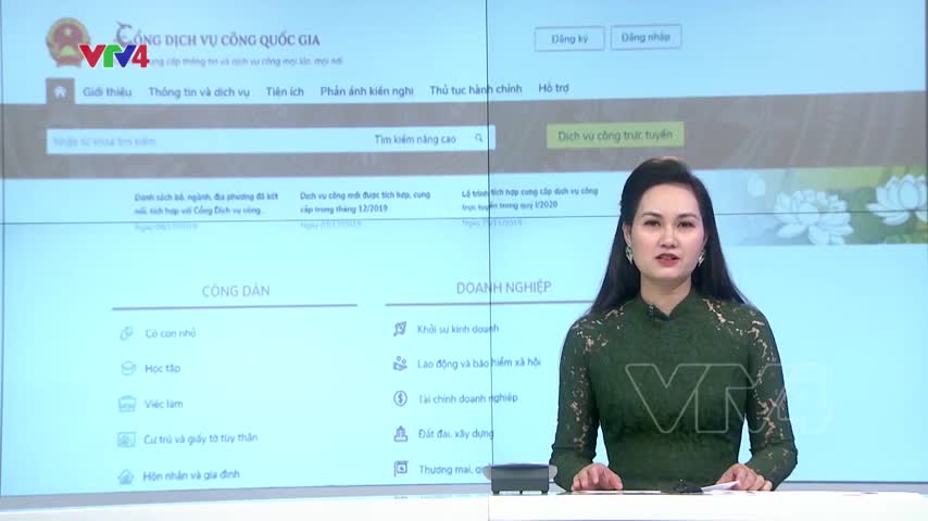 Thêm dịch vụ trên cổng dịch vụ công quốc gia