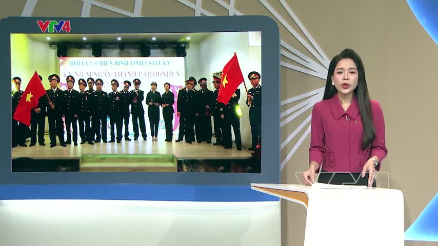 Kỷ niệm ngày thành lập Quân đội Nhân dân Việt Nam tại Ústecký, CH Séc