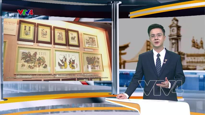 Tranh Đông Hồ - khúc biến tấu ngoài khung giấy điệp