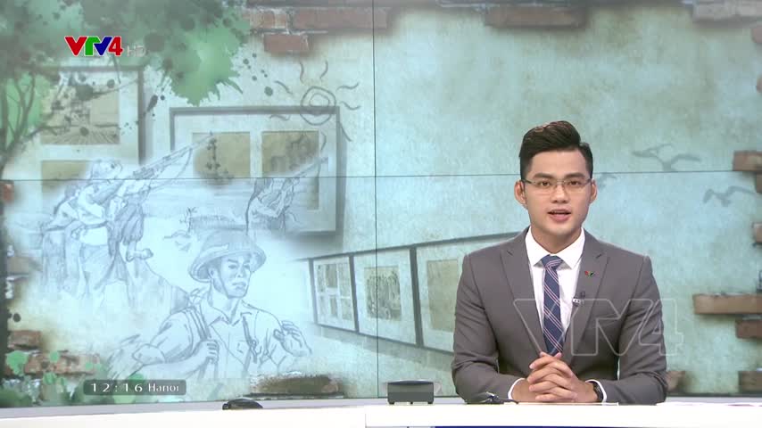 Triển lãm tranh kí họa nét thời gian