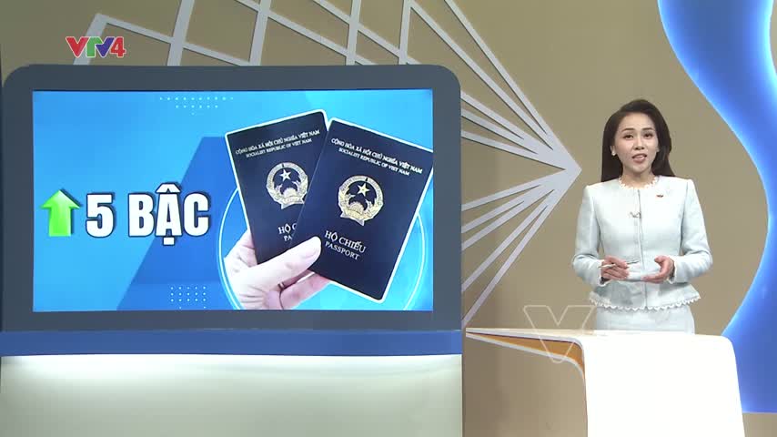Hộ chiếu Việt Nam tăng 5 bậc