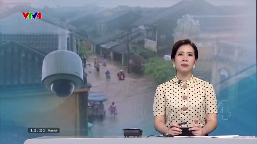 Hội An lắp camera thông minh cảnh báo lũ lụt 