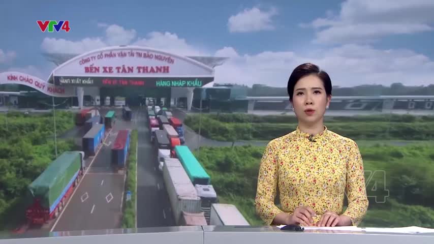 Thông quan cửa khẩu Tân Thanh, Lạng Sơn